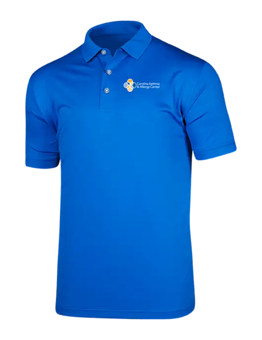 Callaway Vibrant Royal Blue Ventilated Polo w/Carolina Asthma Logo