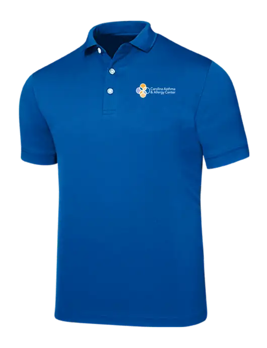 Callaway Ottoman Royal Blue Polo w/Carolina Asthma Logo