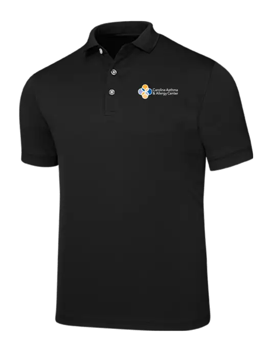 Callaway Ottoman Black Polo w/Carolina Asthma Logo