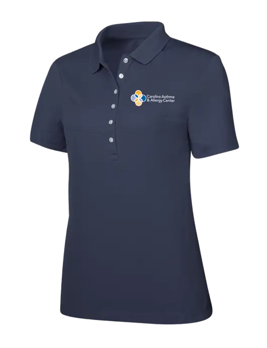 Callaway Womens Ottoman Navy Polo w/Carolina Asthma Logo