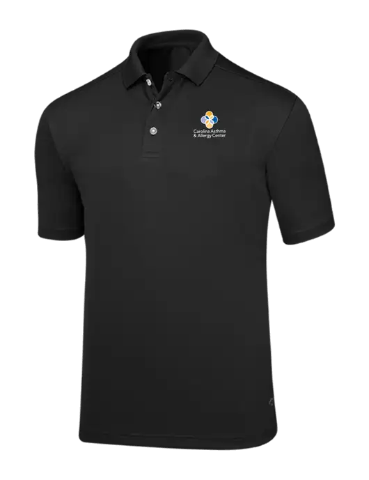 Callaway Core Black Performance Polo w/Carolina Asthma Logo