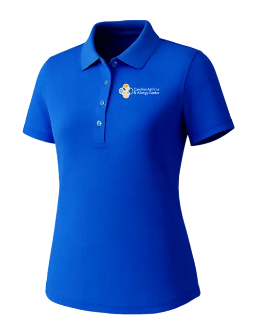 Callaway Womens Core Royal Performance Polo w/Carolina Asthma Logo