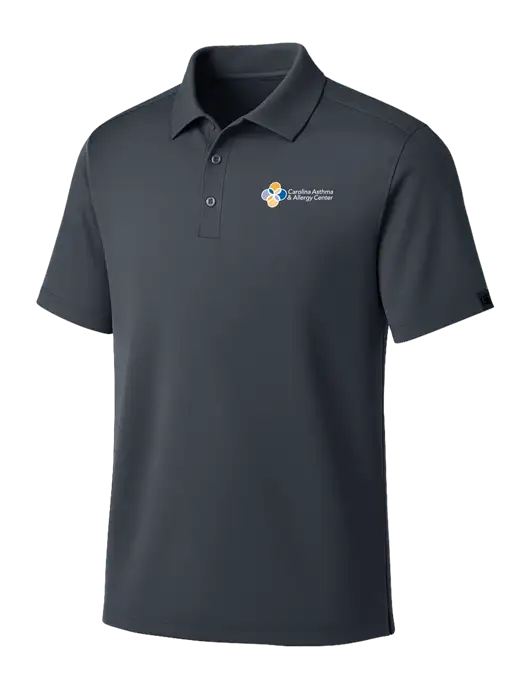 OGIO Dark Grey Framework Polo w/Carolina Asthma Logo