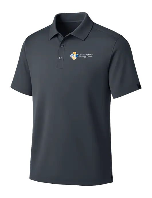OGIO Dark Grey Framework Polo w/Carolina Asthma Logo