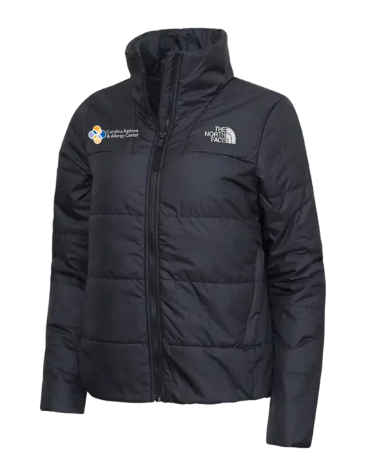 North Face Womens Black Everyday Insulated Jacket w/Carolina Asthma Logo