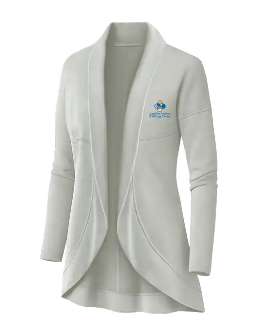 OGIO Ivory Snow Womens Luuma Cocoon Fleece w/Carolina Asthma Logo