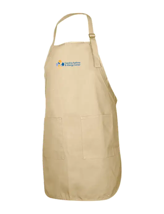 Full-Length Stone Apron With Pockets w/Carolina Asthma Logo