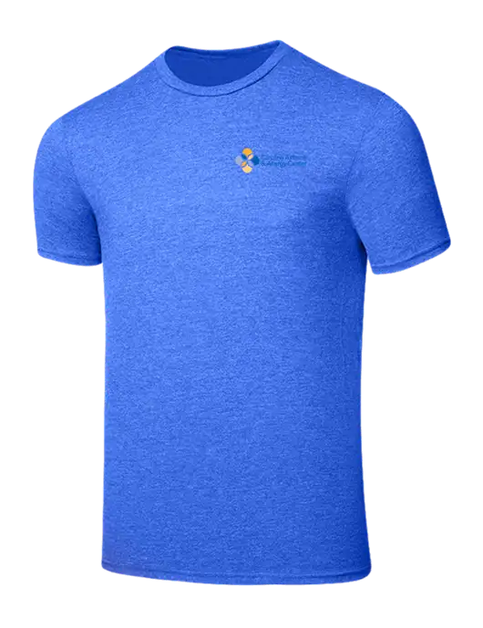 Seriously Soft Royal Frost T-Shirt w/Carolina Asthma Logo
