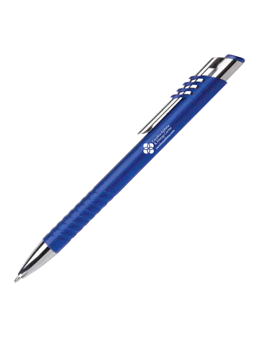 Schirhart Blue Pen - Black Ink w/Carolina Asthma Logo