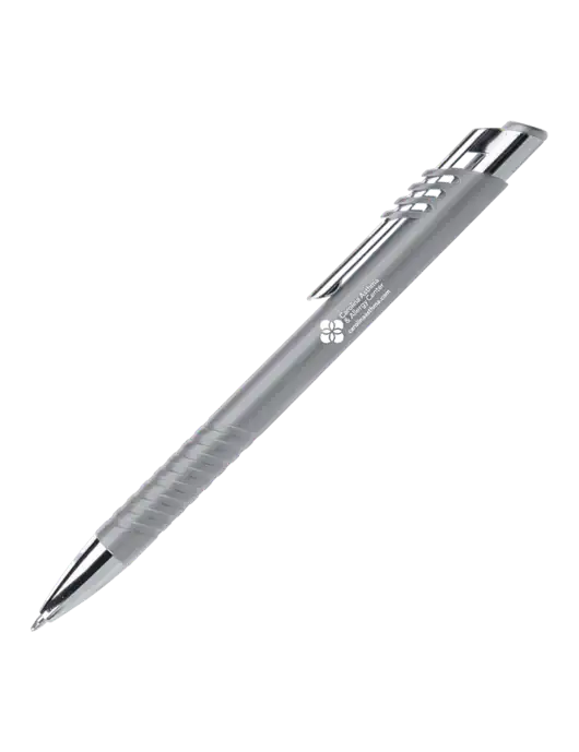 Schirhart Grey Pen - Black Ink w/Carolina Asthma Logo