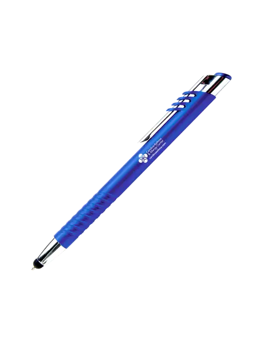 Schirhart Blue Stylus Pen - Blue Ink w/Carolina Asthma Logo