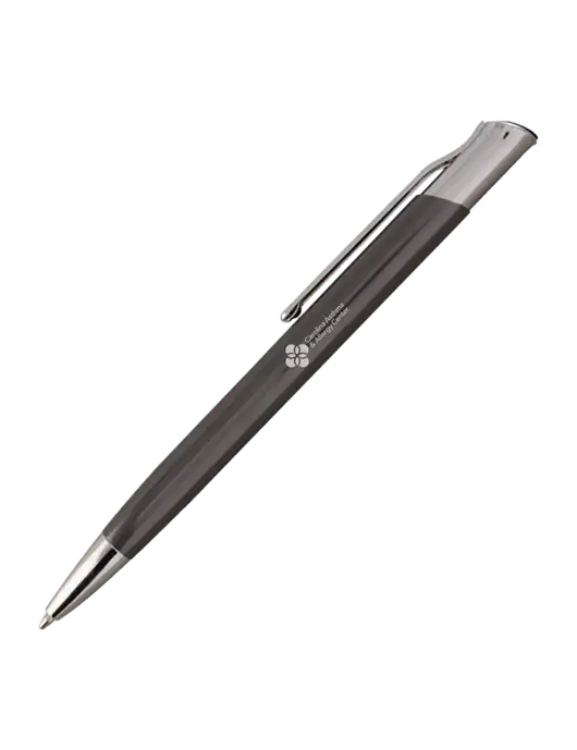 San Malo Gunmetal Pen - Black Ink w/Carolina Asthma Logo
