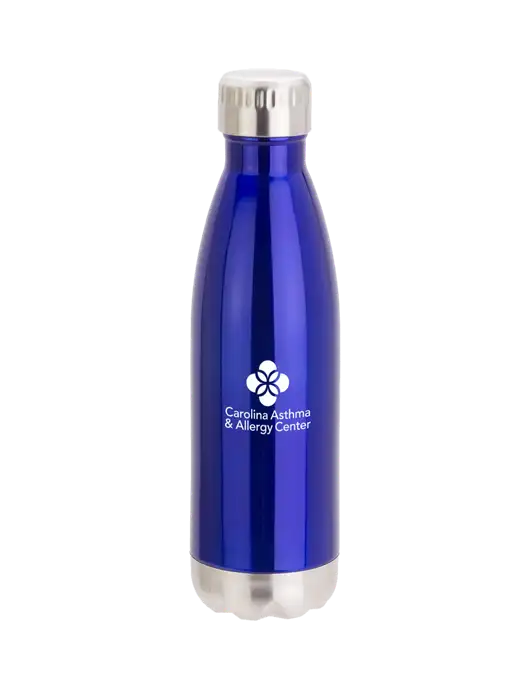 City Go Royal 17 oz Insulated Bottle w/Carolina Asthma Logo
