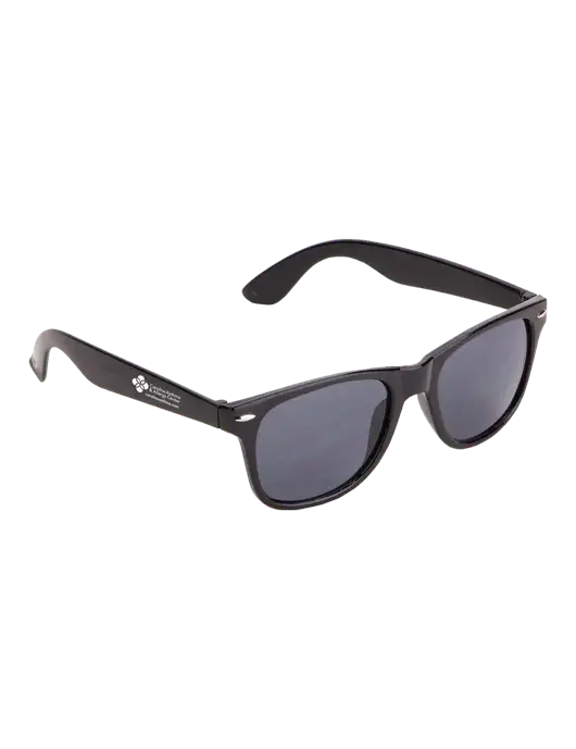 Daytona Black Sunglasses w/Carolina Asthma Logo