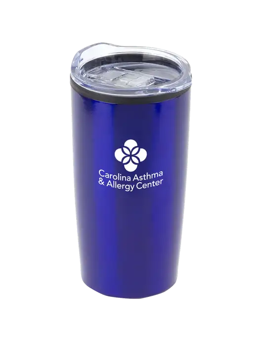 Olympus Blue 20 oz Tumbler w/Carolina Asthma Logo