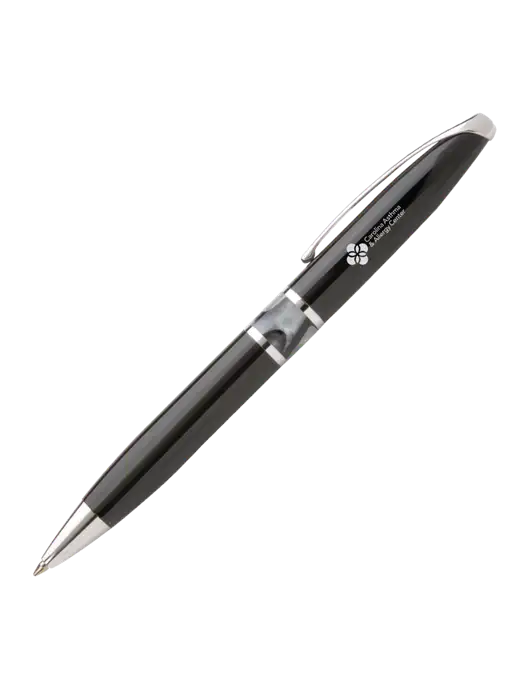 Illusion Black Pen - Black Ink w/Carolina Asthma Logo
