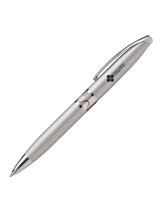 Illusion Silver Pen - Black Ink w/Carolina Asthma Logo