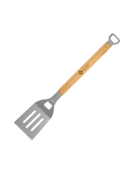Bamboo BBQ Spatula w/Carolina Asthma Logo