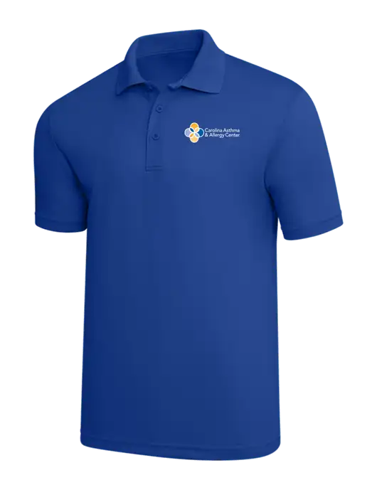 Dark Royal PosiCharge RacerMesh Polo w/Carolina Asthma Logo