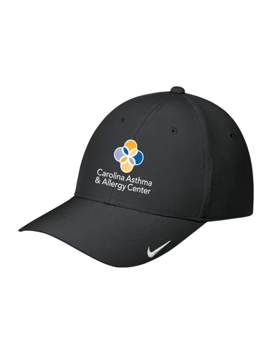 Nike Black Dri-FIT Legacy Cap w/Carolina Asthma Logo