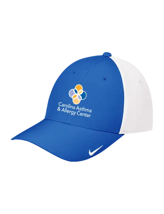Nike Royal/White Dri-FIT Legacy Cap w/Carolina Asthma Logo