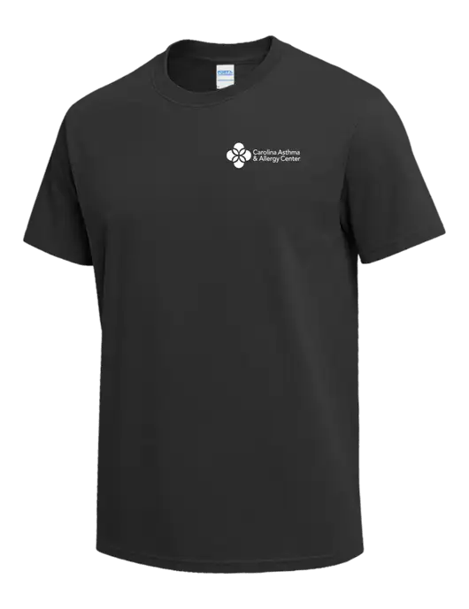 Charcoal Heavyweight 6.1 oz T-Shirt w/Carolina Asthma Logo