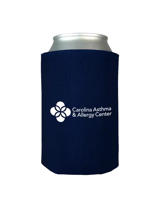 Dark Navy Foam Coolie w/Carolina Asthma Logo