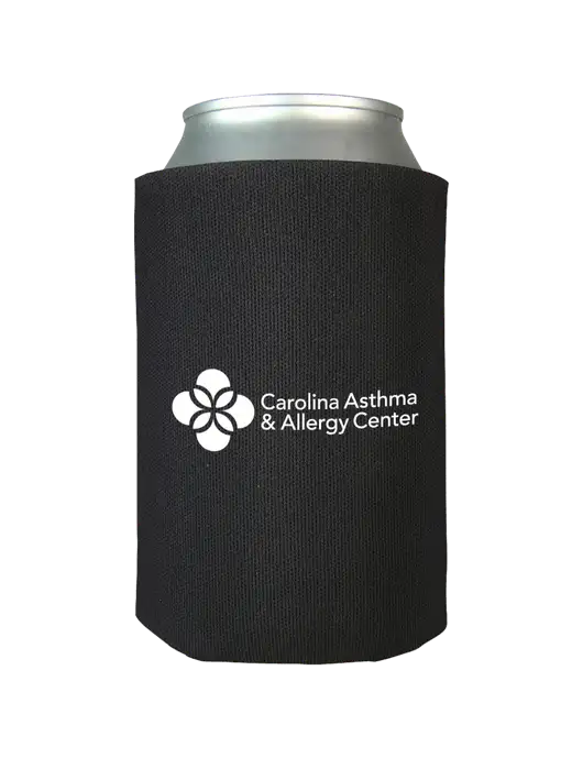 Black Foam Coolie w/Carolina Asthma Logo