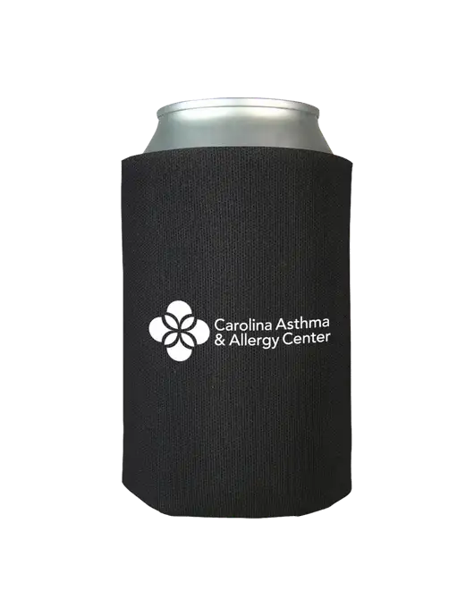 Black Foam Coolie w/Carolina Asthma Logo