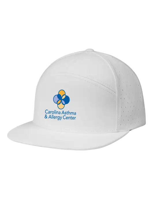 Richardson White Cannon Cap w/Carolina Asthma Logo