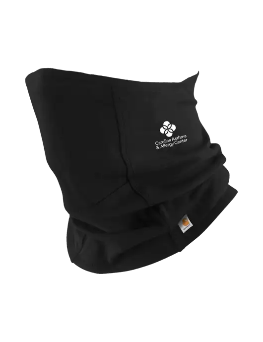 Carhartt Black Cotton Blend Filter Pocket Gaiter w/Carolina Asthma Logo
