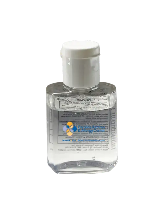 Mini Hand Sanitizer w/Carolina Asthma Logo
