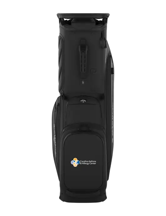 Callaway Fairway 14 Black Golf Bag w/Carolina Asthma Logo