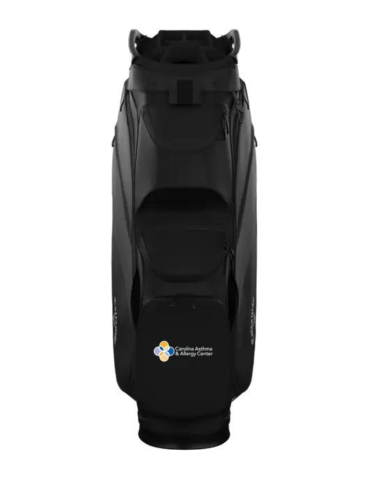 Callaway Chase 14 Black Golf Bag  w/Carolina Asthma Logo