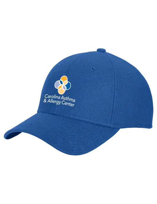 New Era Diamond Era Dark Royal Stretch Cap w/Carolina Asthma Logo