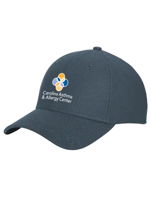 New Era Diamond Era Dark Slate Stretch Cap w/Carolina Asthma Logo