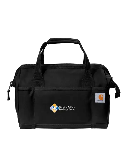 Carhartt Foundry Series 14” Black Tool Bag w/Carolina Asthma Logo