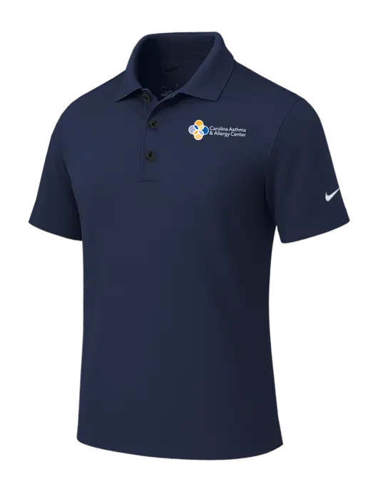 Nike Dark Navy Tech Basic Dri-FIT Polo
 w/Carolina Asthma Logo